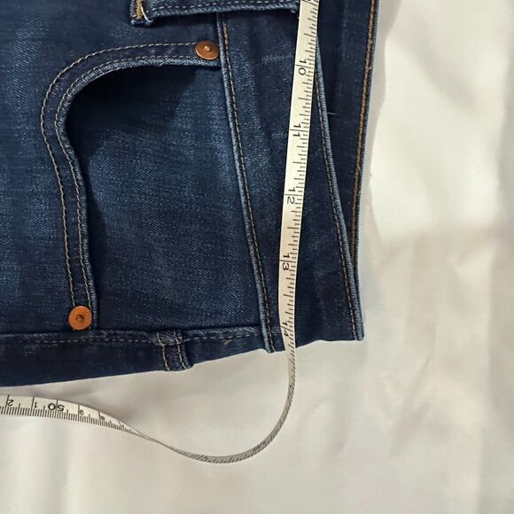 Madewell Blue Jean Curvy High Rise Skinny - Picture 7 of 12